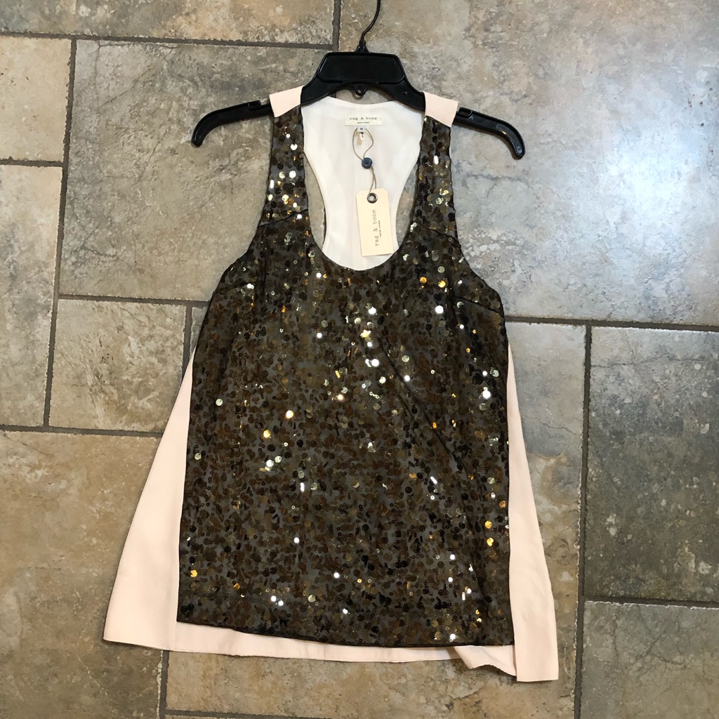 Brand New Rag  Bone Sparkly Top